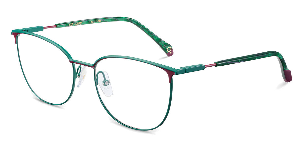 Etnia Barcelona® Aya ETB 4 AYA 54O GRPU - GRPU Green/Purple Eyeglasses