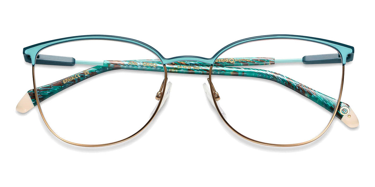 Etnia Barcelona® Aya ETB 4 AYA 54O GRTQ - GRTQ Green/Turquoise Eyeglasses