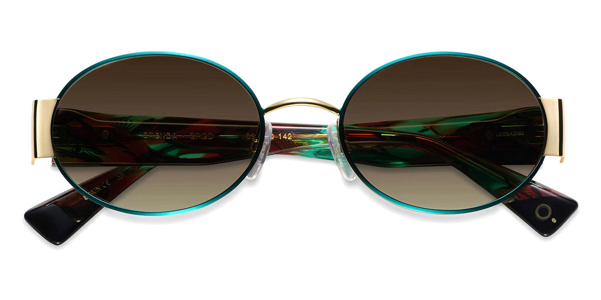 Etnia Barcelona® Brenda ETB 4 BRENDA 53S GRGD - GRGD Green/Gold Sunglasses