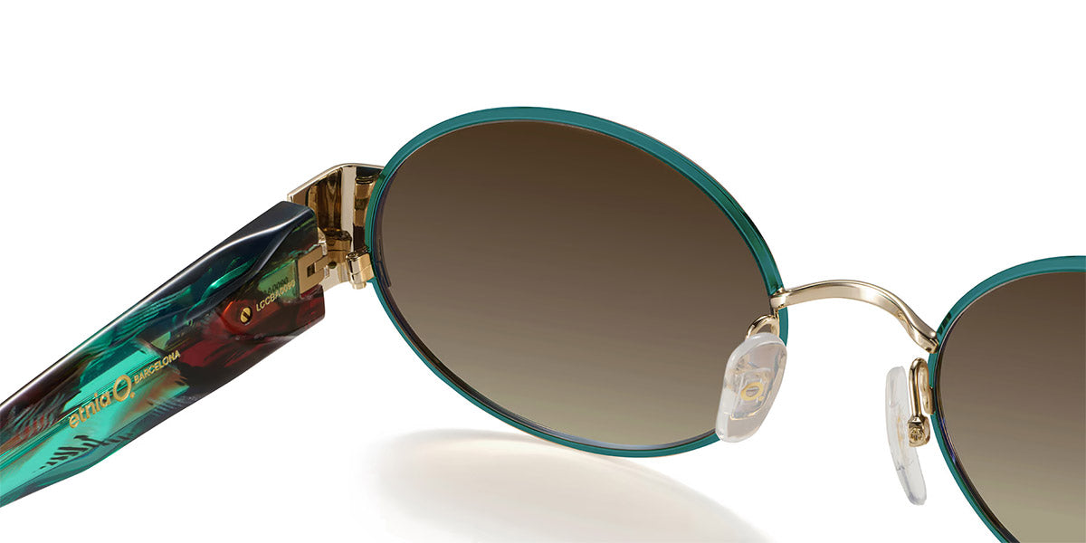 Etnia Barcelona® Brenda ETB 4 BRENDA 53S GRGD - GRGD Green/Gold Sunglasses