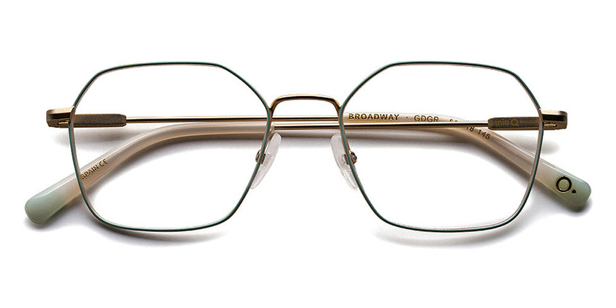 Etnia Barcelona® BROADWAY 4 BROADW 52O GDGR - GDGR Gold/Green Eyeglasses