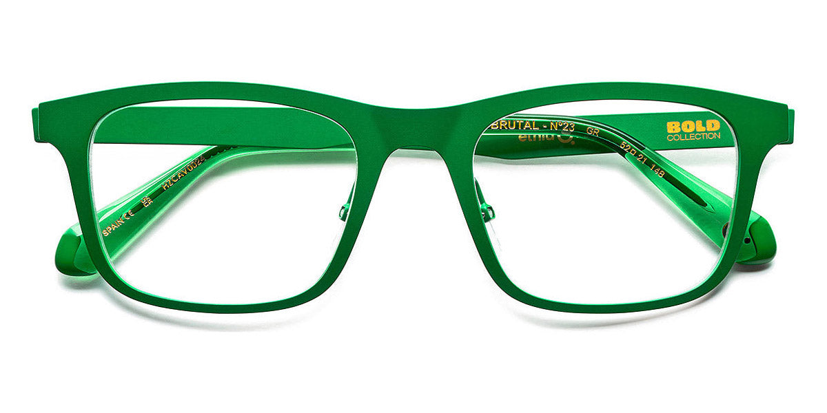 Etnia Barcelona® BRUTAL NO.23 4 BRUT23 52O GR - GR Green Eyeglasses