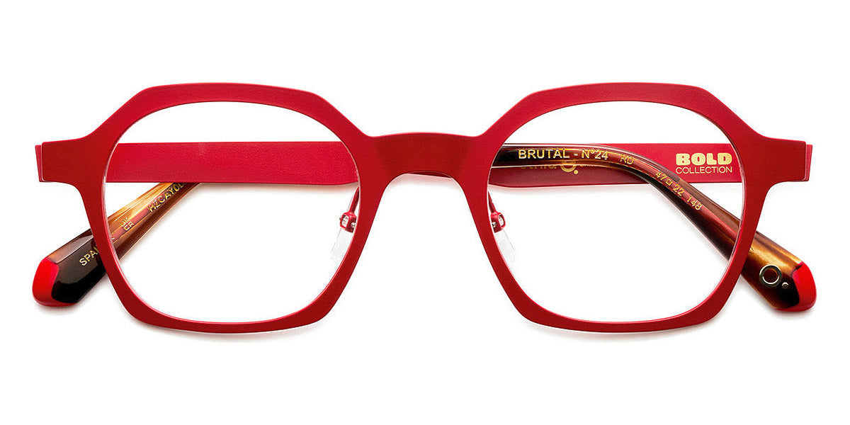 Etnia Barcelona® BRUTAL NO.24 4 BRUT24 47O RD - RD Red Eyeglasses