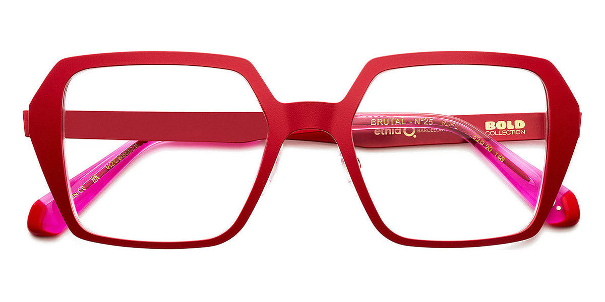 Etnia Barcelona® BRUTAL NO.25 4 BRUT25 52O RDFU - RDFU Red/Pink Eyeglasses