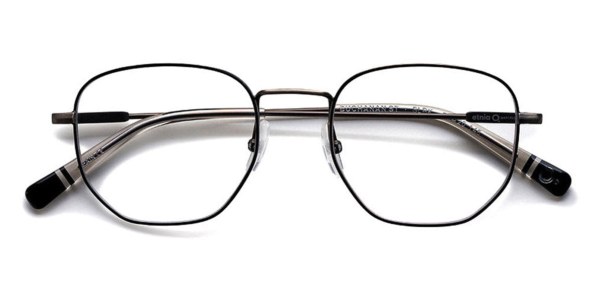 Etnia Barcelona® BUCHANAN ST 4 BUCHAN 50O SLBK - SLBK Silver/Black Eyeglasses