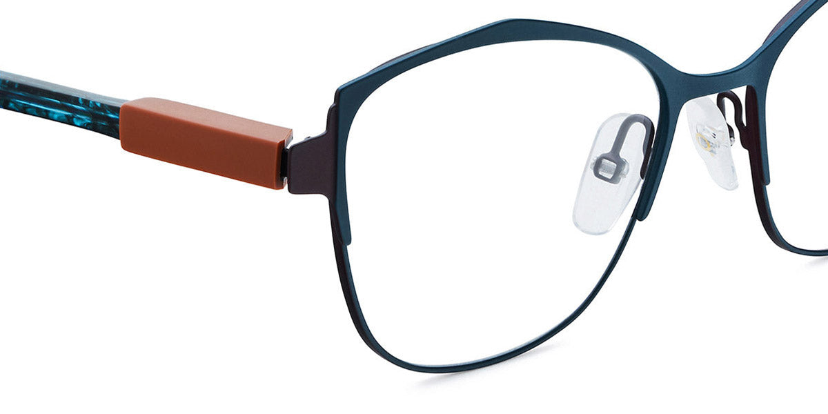 Etnia Barcelona® CATHARINA 4 CATHAR 55O TQBZ - TQBZ Blue/Brown Eyeglasses