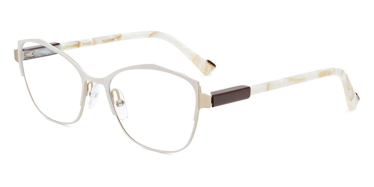 Etnia Barcelona® CATHARINA 4 CATHAR 55O WHGD - WHGD White/Gold Eyeglasses