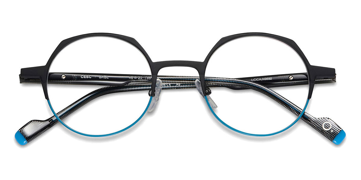 Etnia Barcelona® Cesc ETB 4 CESC 48O BKBL - BKBL Black/Blue Eyeglasses