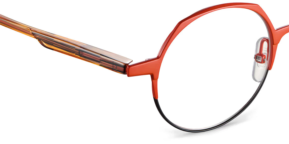 Etnia Barcelona® Cesc ETB 4 CESC 48O OGBK - OGBK Orange/Black Eyeglasses