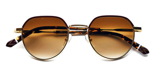 Etnia Barcelona® CHAGALL SUN 4 CHASUN 49S BXGD - BXGD Maroon/Gold Sunglasses