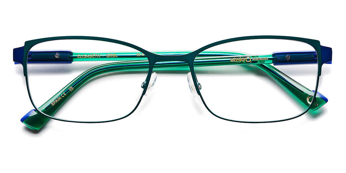 Etnia Barcelona® ELISABETH 4 ELISAB 55O GRBL - GRBL Green/Blue Eyeglasses