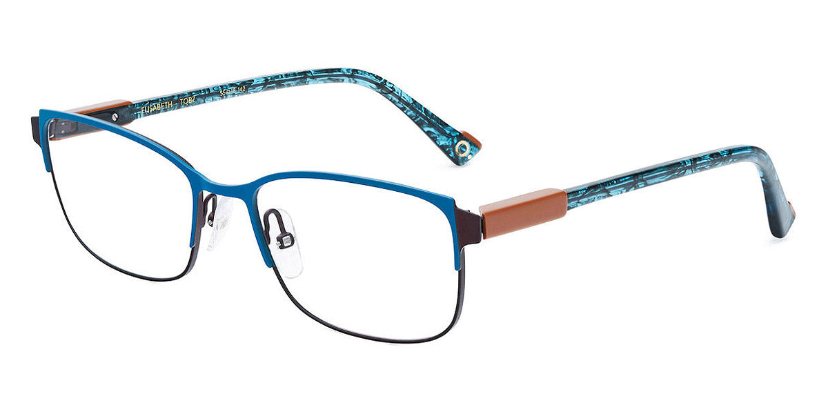 Etnia Barcelona® ELISABETH 4 ELISAB 55O TQBZ - TQBZ Blue/Brown Eyeglasses