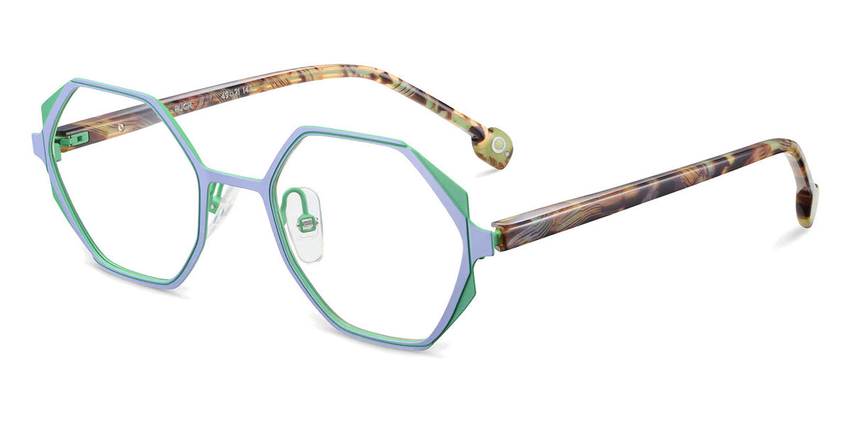 Etnia Barcelona® Eve ETB 4 EVE 49O PUGR - PUGR Purple/Green Eyeglasses