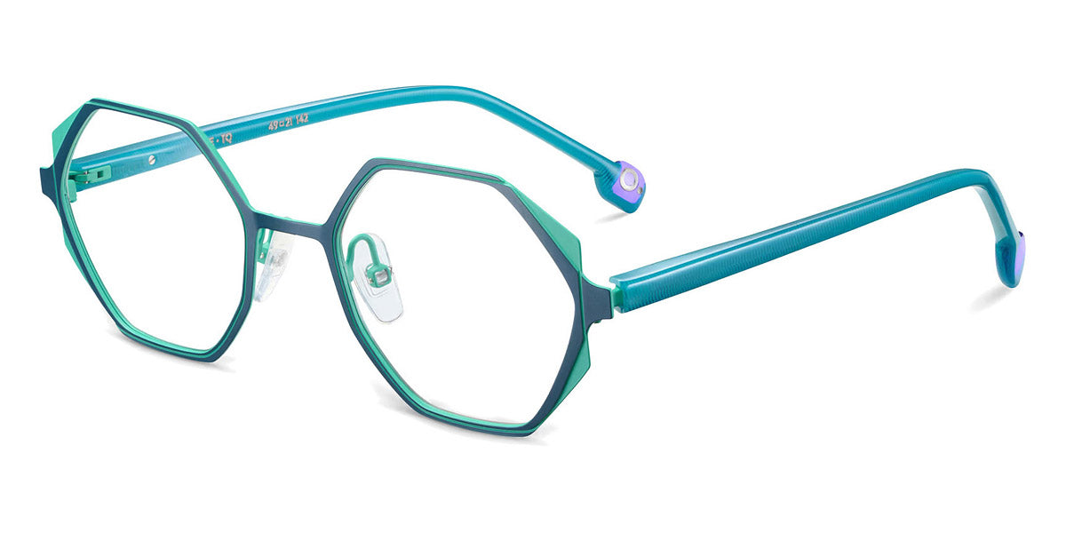 Etnia Barcelona® Eve ETB 4 EVE 49O TQ - TQ Blue/Turquoise Eyeglasses