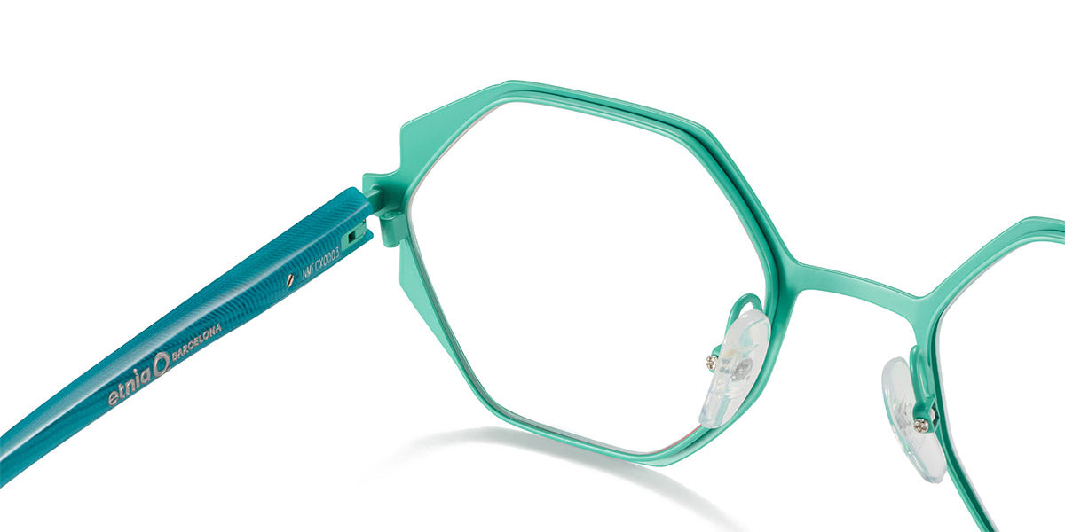 Etnia Barcelona® Eve ETB 4 EVE 49O TQ - TQ Blue/Turquoise Eyeglasses