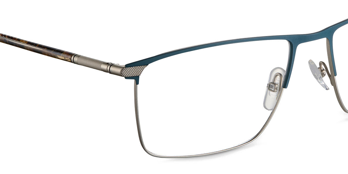 Etnia Barcelona® Fenton ETB 4 FENTON 62O PTSL - PTSL Green/Silver Eyeglasses