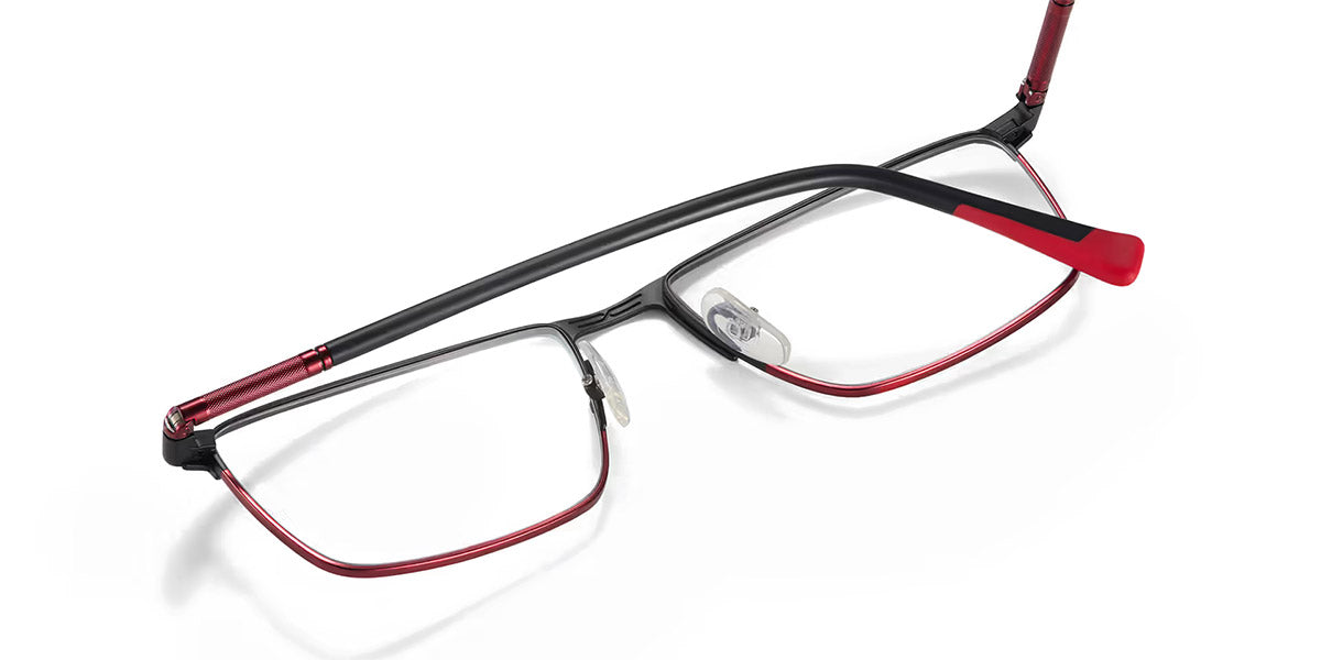 Etnia Barcelona® Fenton ETB 4 FENTON 62O BKRD - BKRD Black/Red Eyeglasses