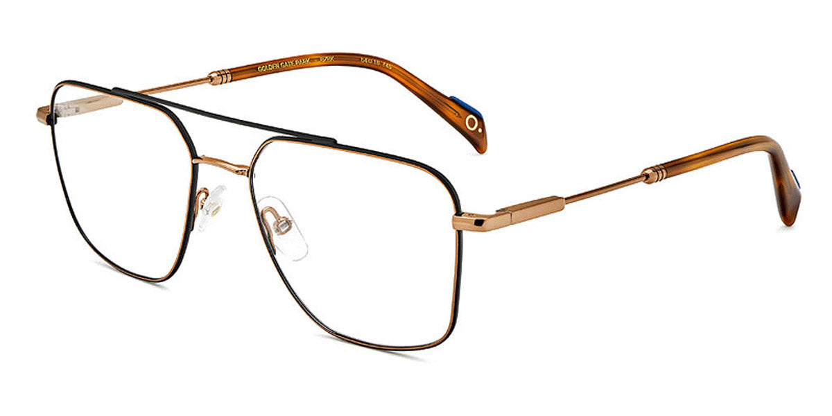 Etnia Barcelona® GOLDEN GATE 4 GOLDEN 54O BZBK - BZBK Saddlebrown/Black Eyeglasses