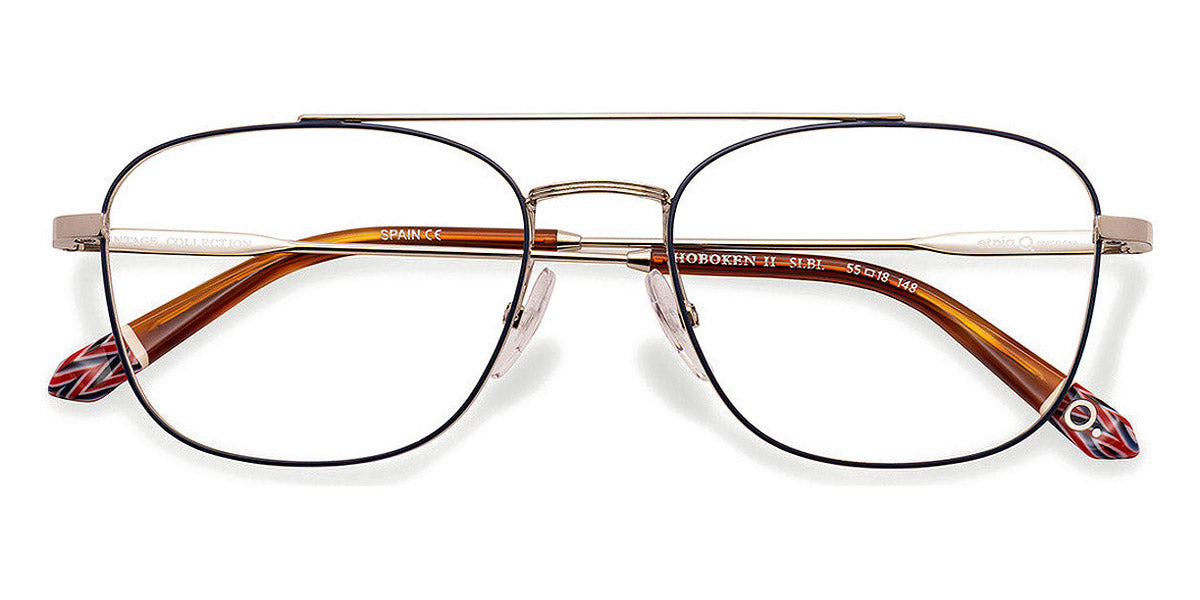 Etnia Barcelona® HOBOKEN II 4 HOBOK2 55O SLBL - SLBL Silver/Blue Eyeglasses