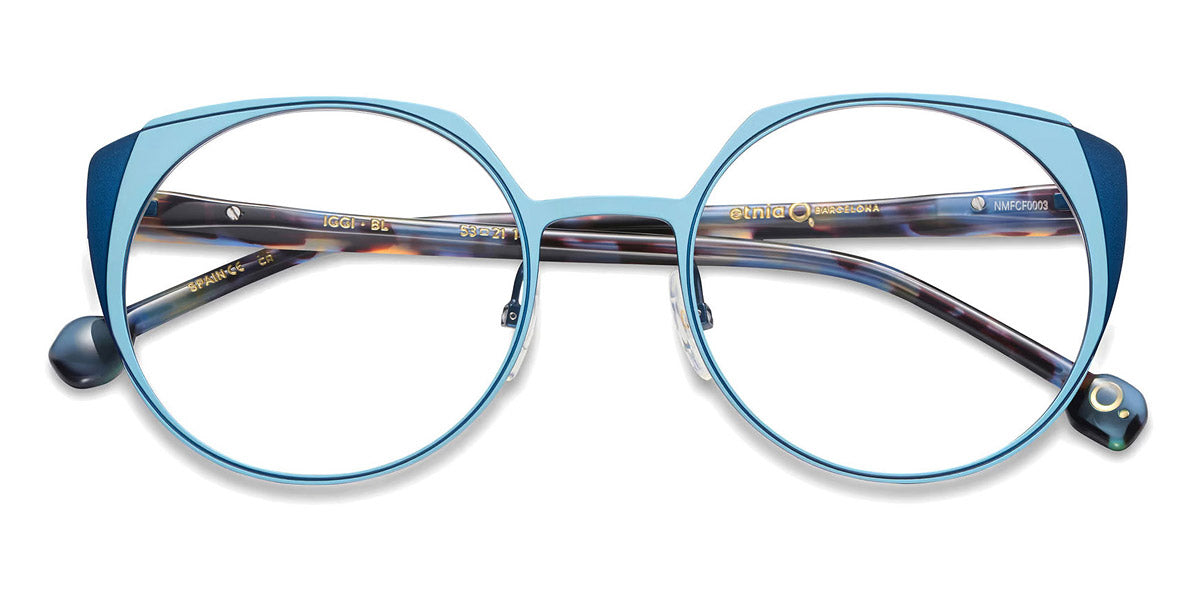 Etnia Barcelona® Iggi ETB 4 IGGI 53O BL - BL Blue Eyeglasses