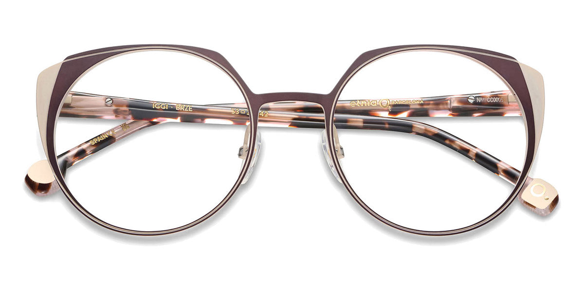 Etnia Barcelona® Iggi ETB 4 IGGI 53O BRZE - BRZE Brown/Zebra Eyeglasses