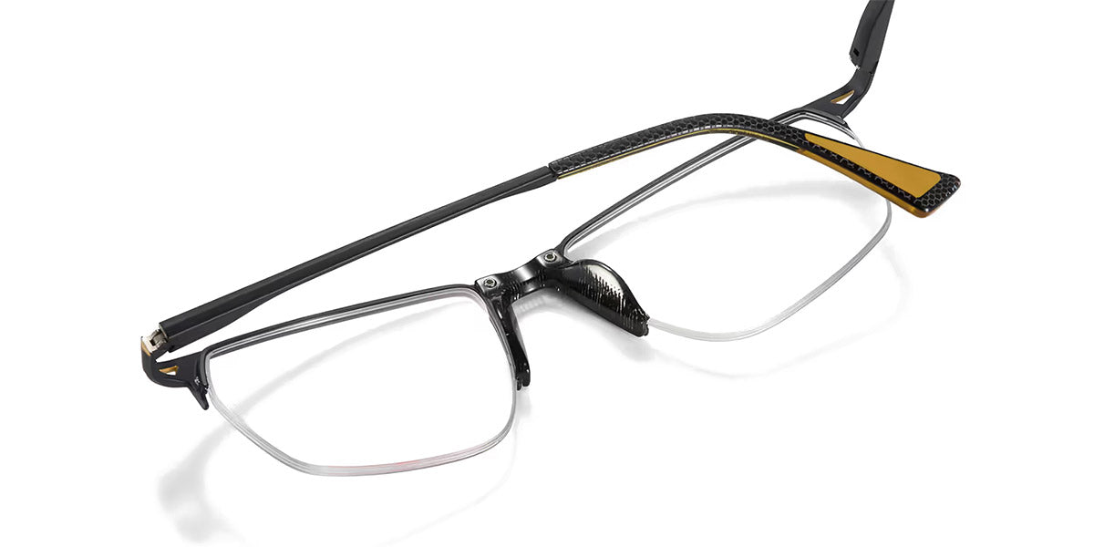 Etnia Barcelona® Jarama ETB 4 JARAMA 55O BKYW - BKYW Black/Yellow Eyeglasses