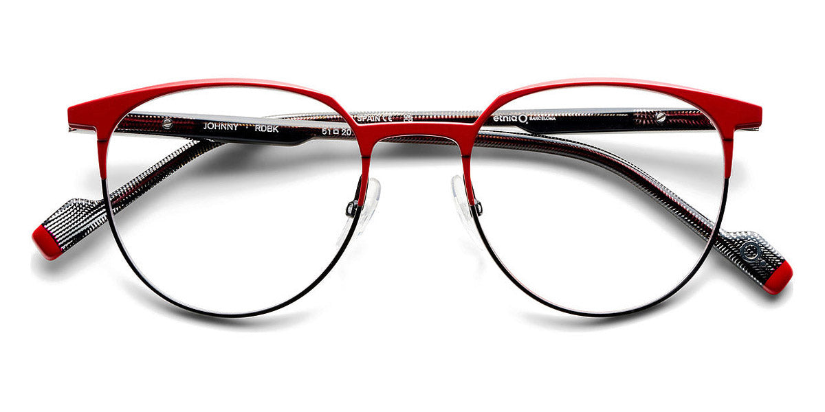 Etnia Barcelona® JOHNNY 4 JOHNNY 51O RDBK - RDBK Red/Black Eyeglasses