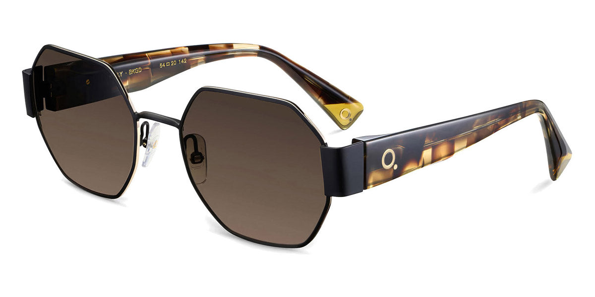 Etnia Barcelona® Kelly ETB 4 KELLY 54S BKGD - BKGD Black/Gold Sunglasses