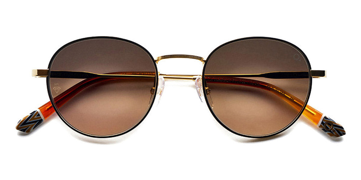 Etnia Barcelona® LE MARAIS II SUN 4 LE MA2 49S GDBK - GDBK Gold/Black Sunglasses