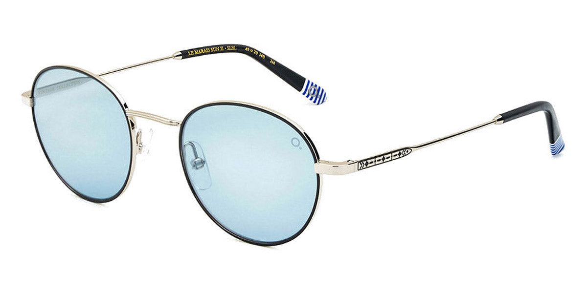 Etnia Barcelona® LE MARAIS II SUN 4 LE MA2 49S SLBL - SLBL Silver/Blue Sunglasses