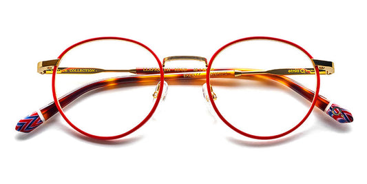 Etnia Barcelona® LLAFRANCH 4 LLAFRA 48O RDGD - RDGD Red/Gold Eyeglasses