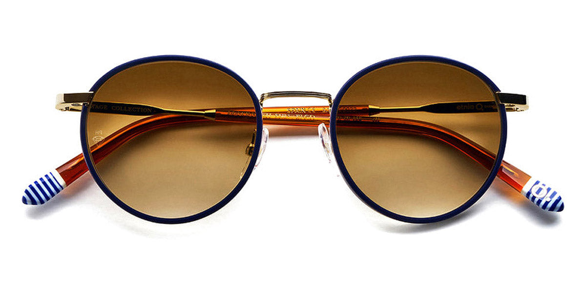 Etnia Barcelona® LLAFRANCH SUN 4 LLASUN 48S BLGD - BLGD Blue/Gold Sunglasses