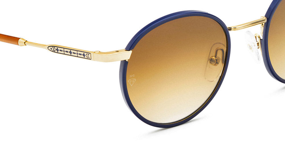 Etnia Barcelona® LLAFRANCH SUN 4 LLASUN 48S BLGD - BLGD Blue/Gold Sunglasses