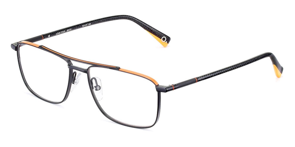 Etnia Barcelona® Lone Star ETB 4 LONE STAR 56O BKOG - BKOR Black/Orange Eyeglasses