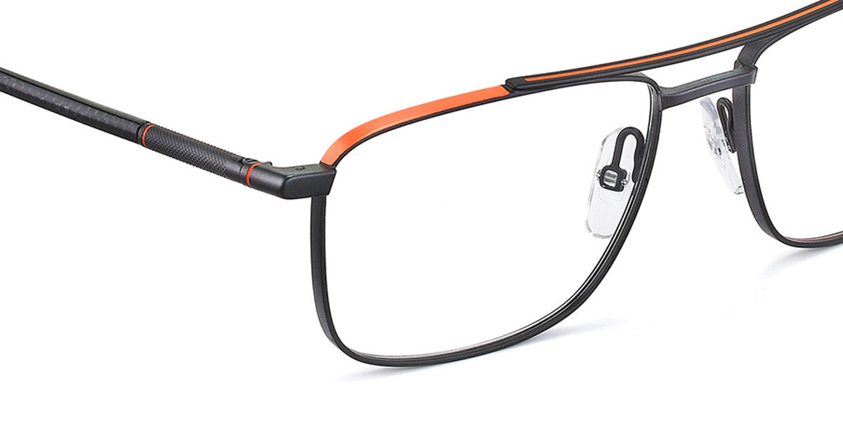 Etnia Barcelona® Lone Star ETB 4 LONE STAR 56O BKOG - BKOR Black/Orange Eyeglasses