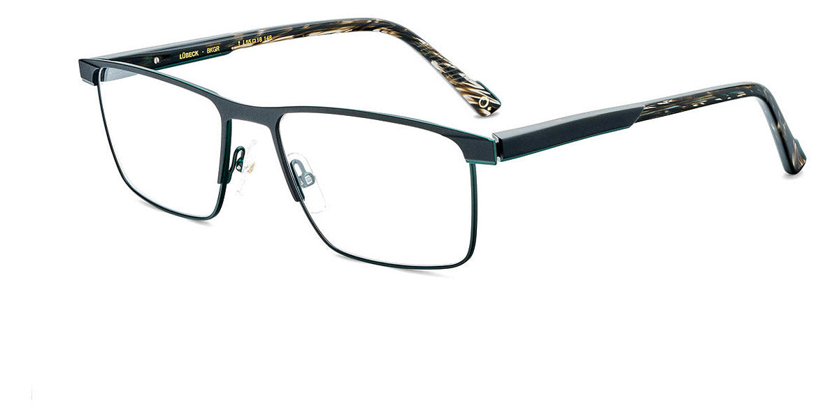 Etnia Barcelona® LUBECK 4 LUBECK 53O BKGR 55 - BKGR Black/Green Eyeglasses