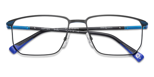 Etnia Barcelona® Lupton ETB 4 LUPTON 57O BKBL - BKBL Black/Blue Eyeglasses