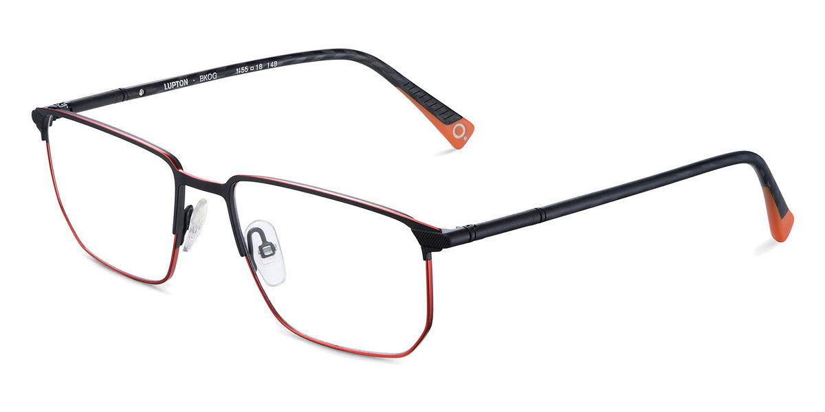 Etnia Barcelona® Lupton ETB 4 LUPTON 57O BKOG - BKOG Black/Orange Eyeglasses