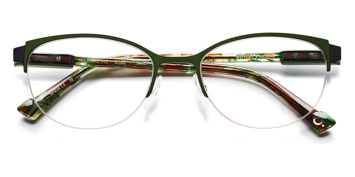 Etnia Barcelona® MARGRETHE 4 MARGRE 54O GRBZ - GRBZ Green/Brown Eyeglasses