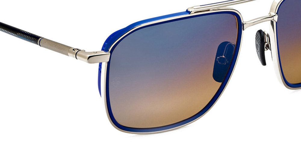 Etnia Barcelona® MUNGER MOSS SUN 4 MUNGER 57S SLBL - SLBL Silver/Blue Sunglasses