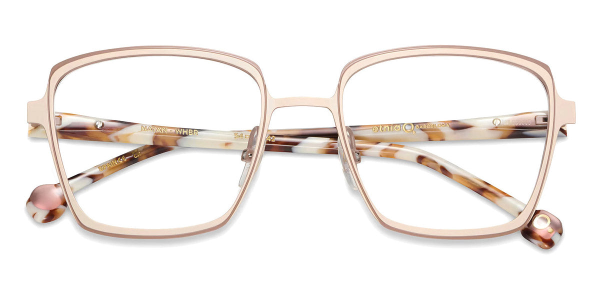 Etnia Barcelona® Nayan ETB 4 NAYAN 54O WHBR - WHBR White/Brown Eyeglasses