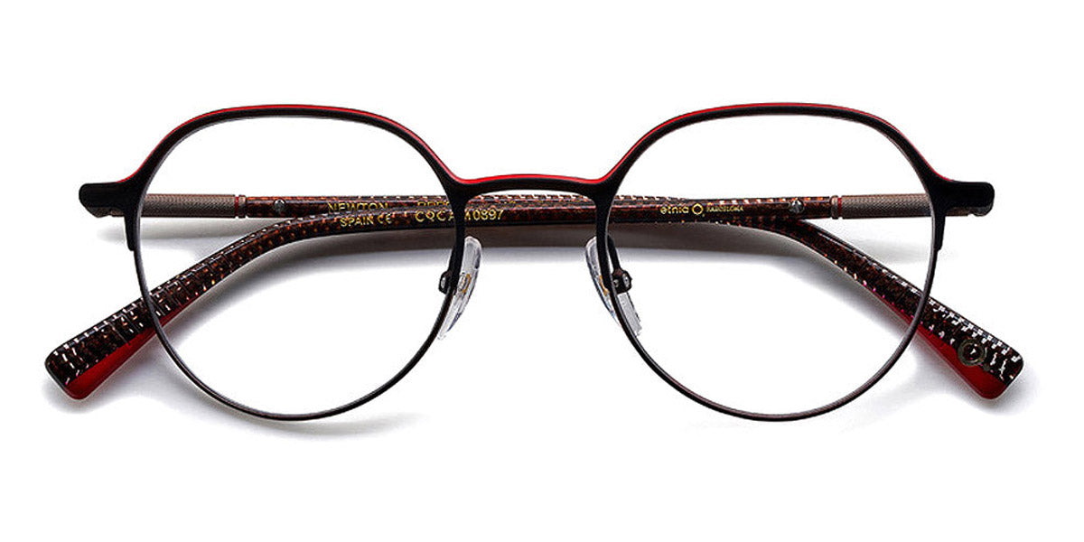 Etnia Barcelona® NEWTON 4 NEWTON 49O BRRD - BRRD Brown/Red Eyeglasses