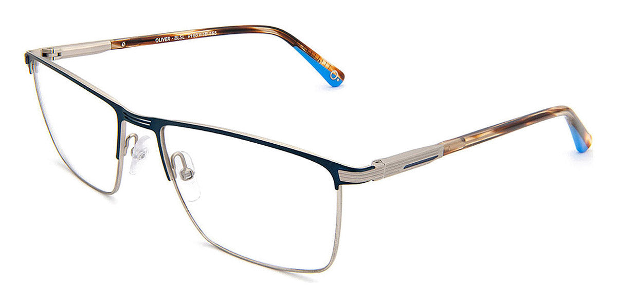 Etnia Barcelona® OLIVER 4 OLIVER 56O BLSL 56 - BLSL Blue/Silver Eyeglasses