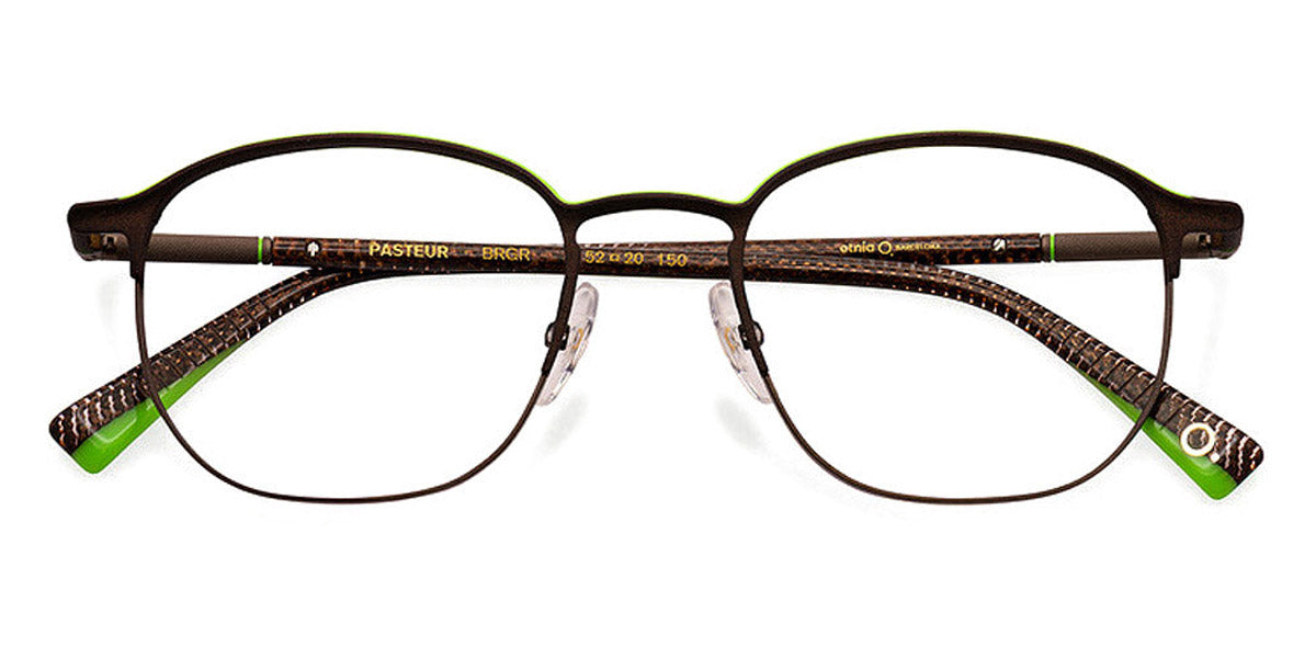 Etnia Barcelona® PASTEUR 52 4 PASTEU 52O BRGR - BRGR Brown/Green Eyeglasses