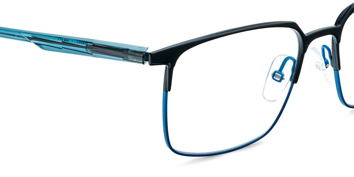 Etnia Barcelona® RAFEL 4 RAFEL 55O BKTQ - BKTQ Black/Blue Eyeglasses