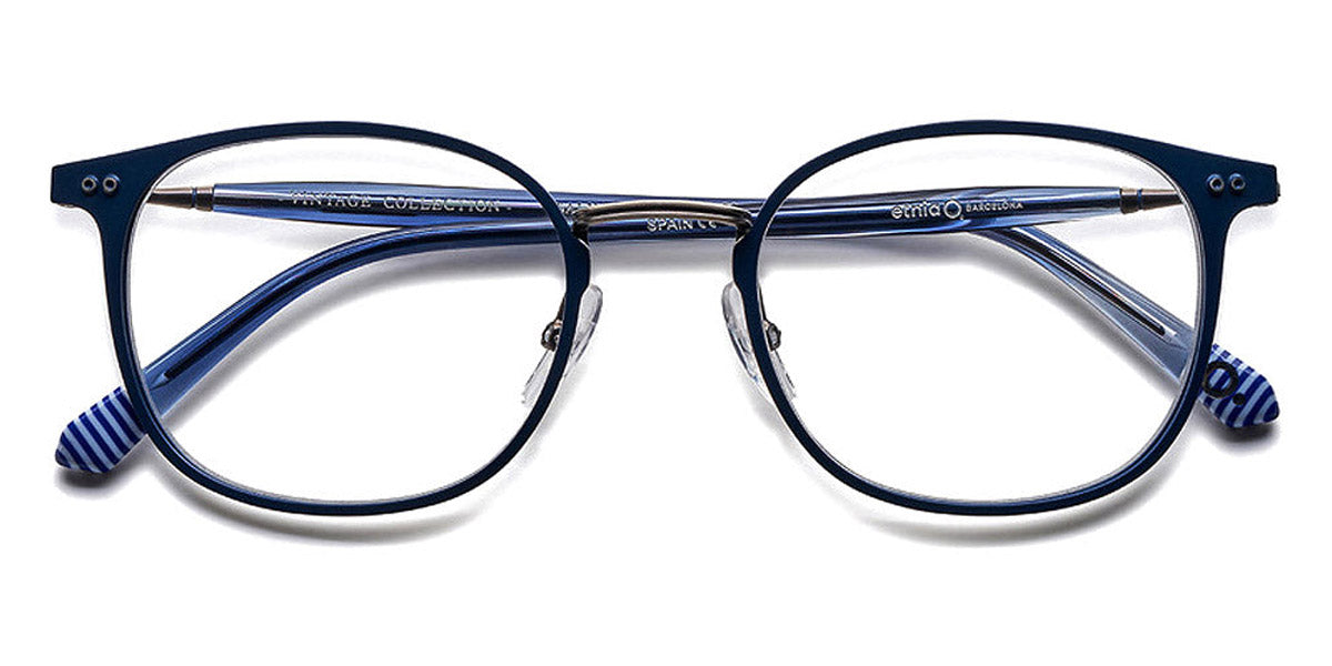 Etnia Barcelona® SALVADOR 4 SALVAD 52O SLBL - SLBL Silver/Blue Eyeglasses