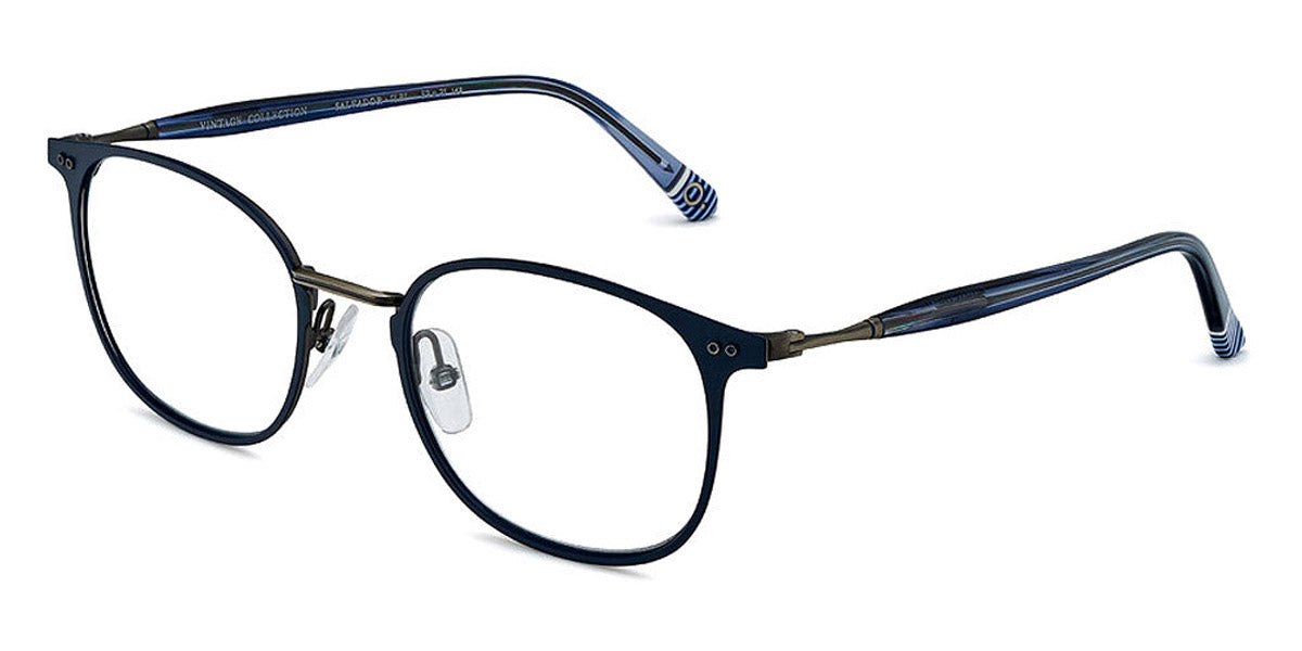 Etnia Barcelona® SALVADOR 4 SALVAD 52O SLBL - SLBL Silver/Blue Eyeglasses