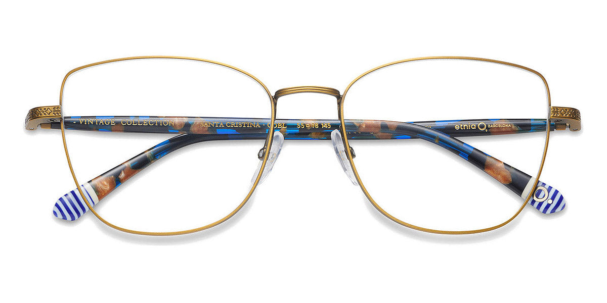 Etnia Barcelona® SANTA CRISTINA 4 SCRIST 55O GDBL - GDBL Gold/Blue Eyeglasses