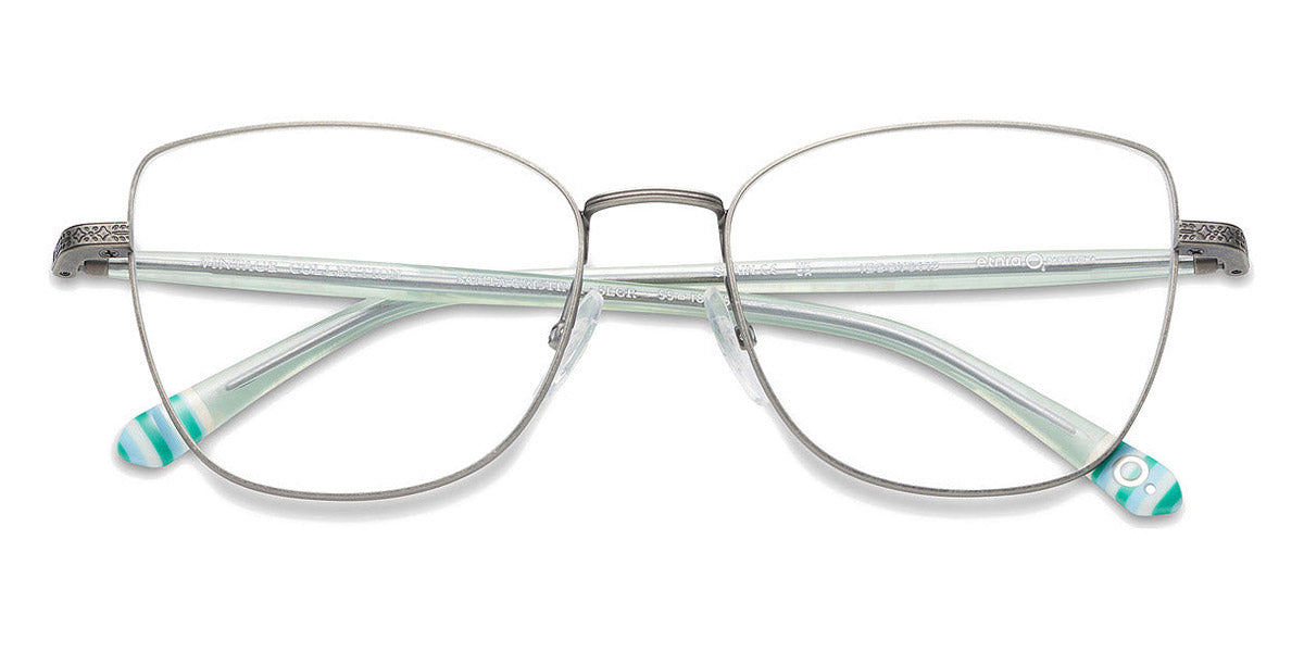 Etnia Barcelona® SANTA CRISTINA 4 SCRIST 55O SLGR - SLGR Silver/Green Eyeglasses