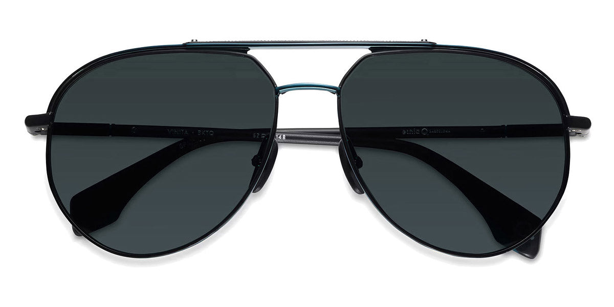 Etnia Barcelona® Vinita ETB 4 VINITA 62S BKTQ - BKTQ Black/Blue Sunglasses